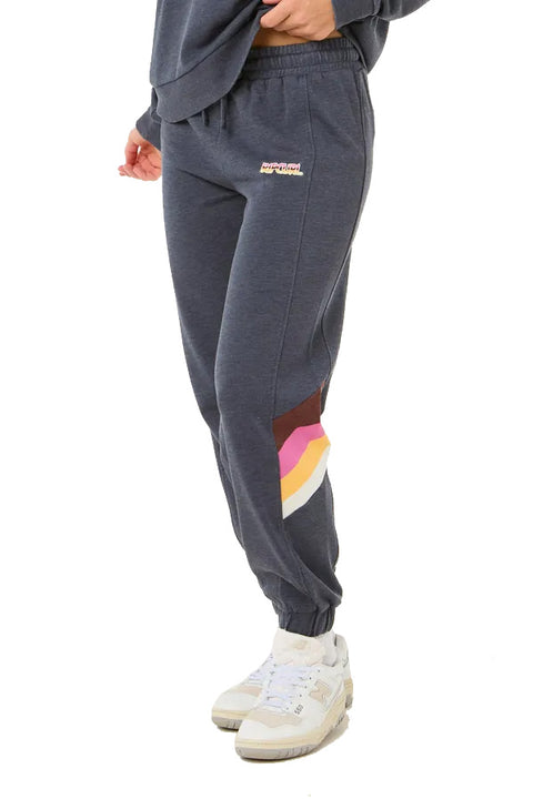 Rip Curl Las Dalias Track Pants - Navy- Side