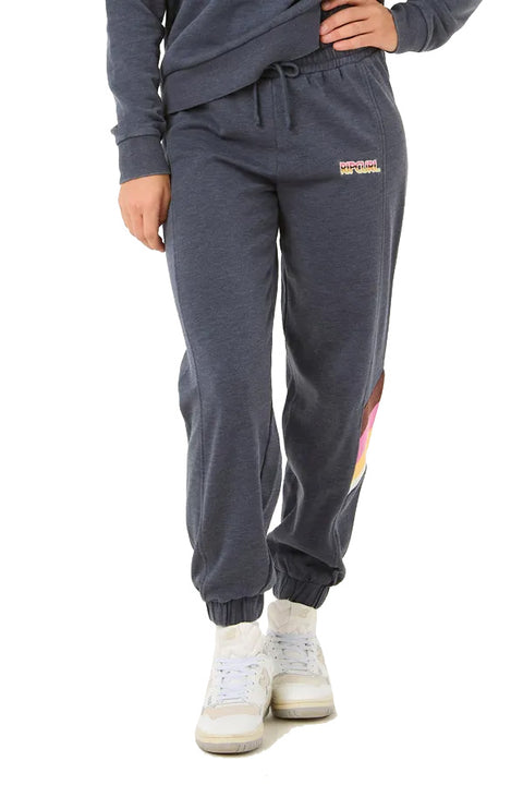 Rip Curl Las Dalias Track Pants - Navy- Front