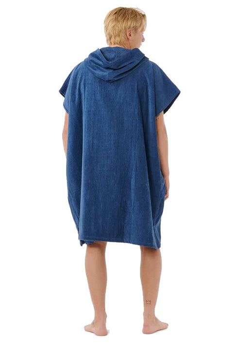 Rip Curl Logo Hooded Towel - Navy - Back