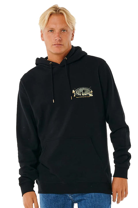 Rip Curl Mason Pipeliner Hoodie - Black