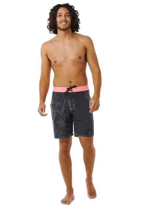 Rip Curl Mirage Quest 19" Boardshorts - Black- Front on model