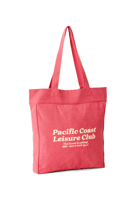 Rip Curl Mixed Pigment 11L Tote - Deep Red- Front