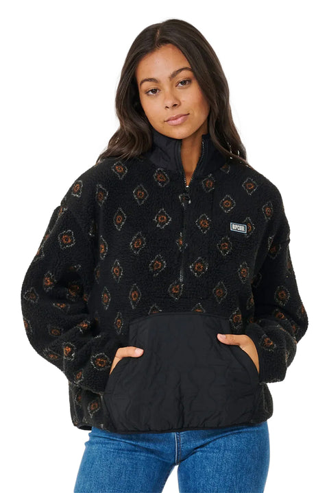 Rip Curl Pacific Dreams Polar Fleece - Black