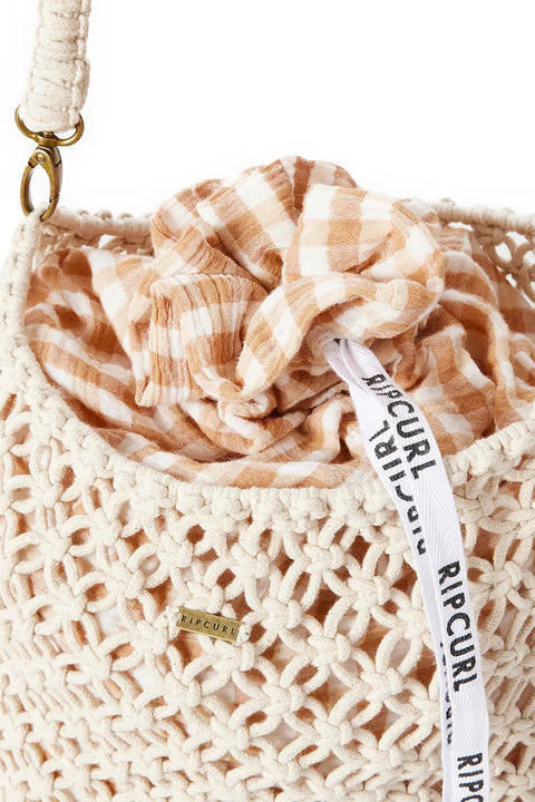 Rip Curl Premium Surf Bucket Bag - Natural - Closeup