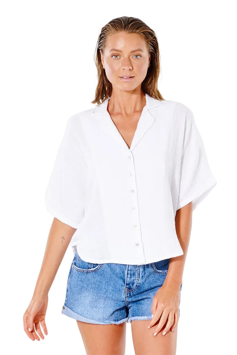 Rip Curl Premium Surf S/S Shirt - White