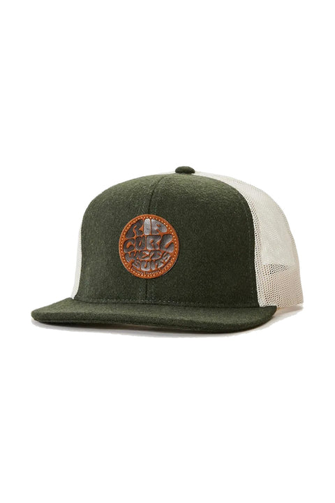 Rip Curl Premium Wetty Trucker Hat - Forest Green