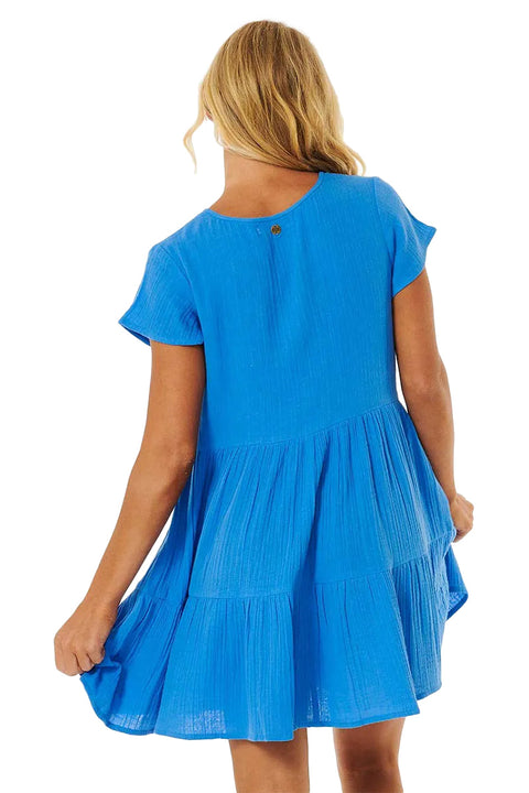 Rip Curl Premium Surf Dress - Royal Blue - Back