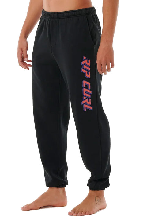 Rip Curl Quest Track Pant - Black- Side