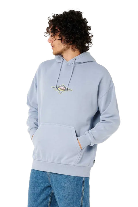 Rip Curl Raw Energy Hoodie - Ice Blue- Front