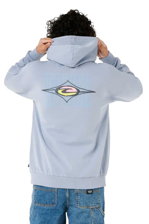 Rip Curl Raw Energy Hoodie - Ice Blue- Back