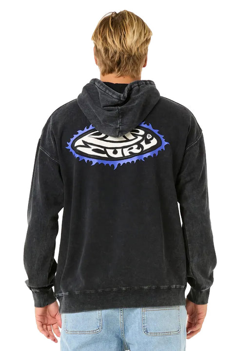 Rip Curl Raw Energy Hoody - Black - Back