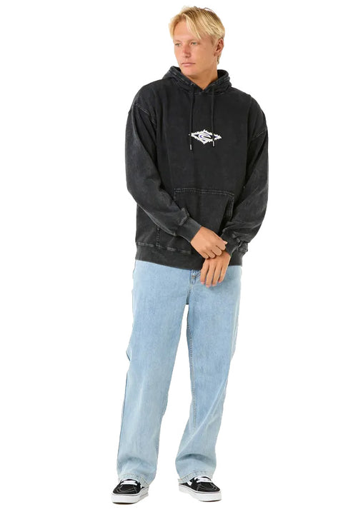 Rip Curl Raw Energy Hoody - Black - Full Body Shot