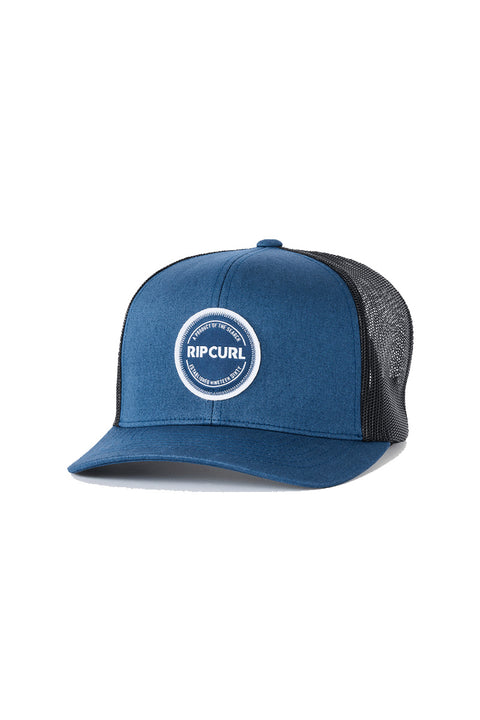 Rip Curl Routine 2.0 Trucker Hat - Light Navy- Front