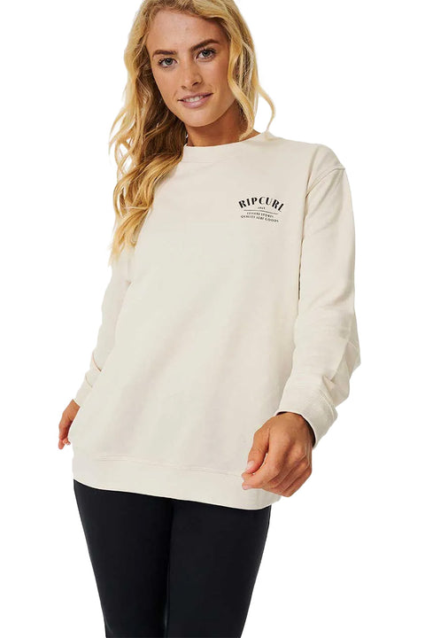Rip Curl Run Swim Surf Leisure Fleece - Off White