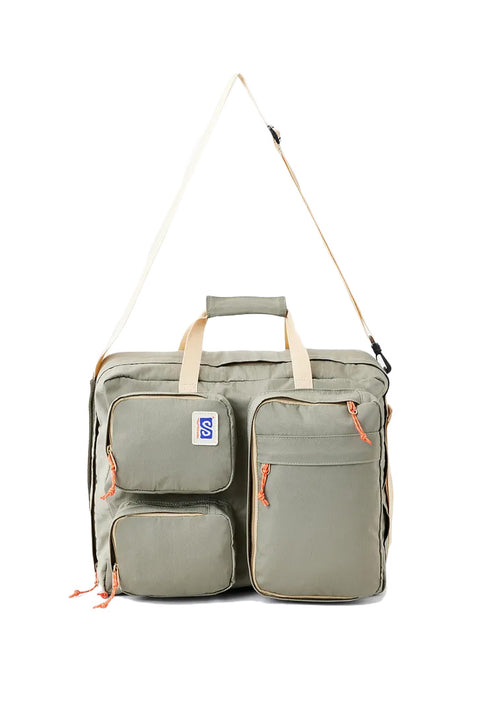 Rip Curl Search Convertible 21L Backpack - Taupe- Front sideways like a shoulder bag