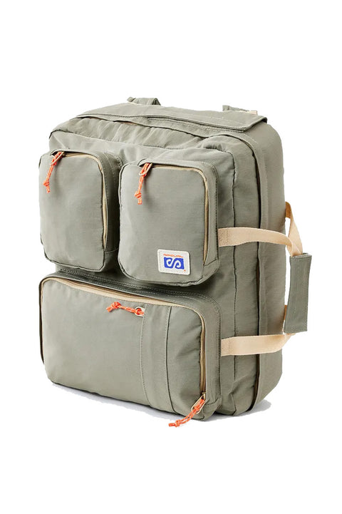 Rip Curl Search Convertible 21L Backpack - Taupe- front upright like a backpack