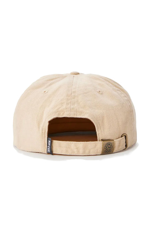 Rip Curl Searchers Canvas Adjustable Cap - Cement - Back