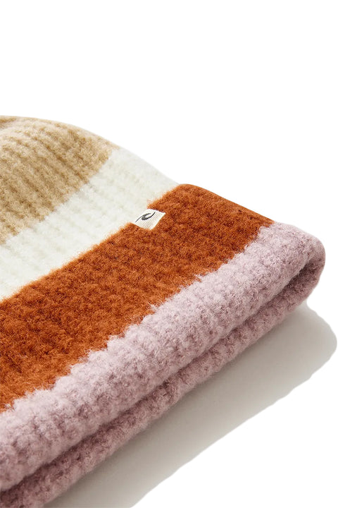Rip Curl Sessions Pom Pom Beanie - Multico - Closeup