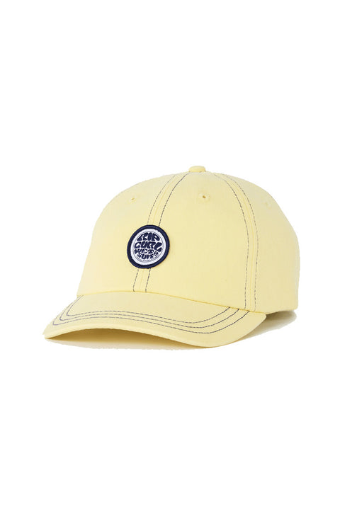 Rip Curl SG Washed Cap - Soft Yellow- Front