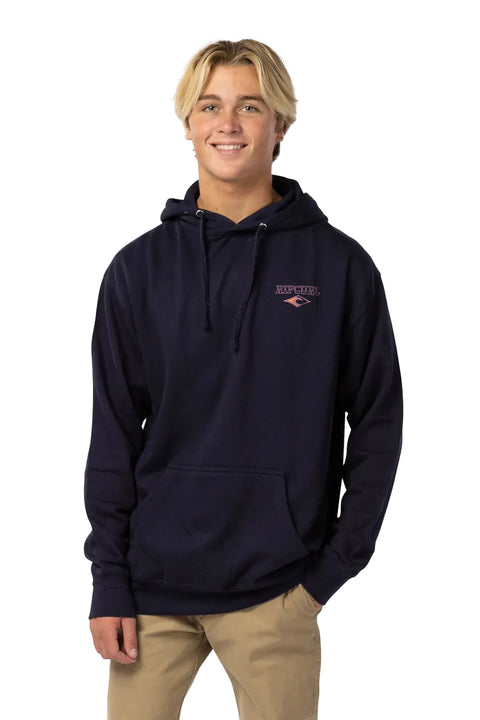 Rip Curl Shred Till Dead Pullover Fleece - Navy