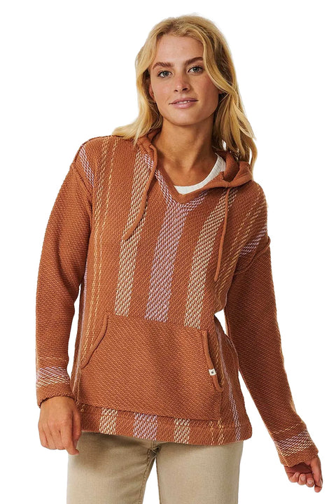 Rip Curl Sunrise Session Poncho - Light Brown