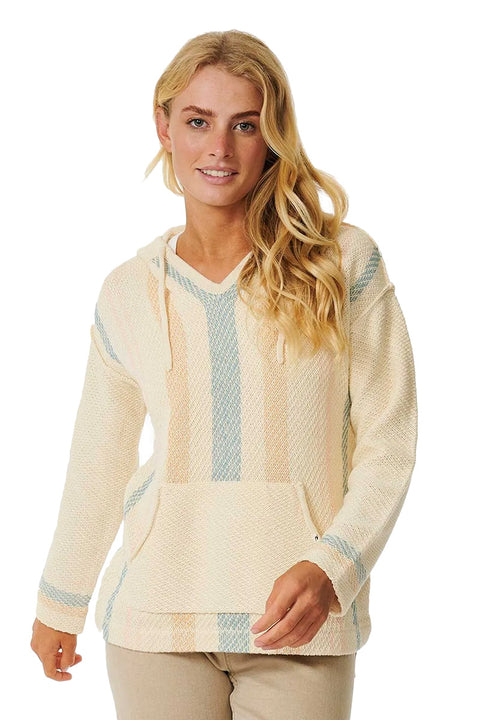 Rip Curl Sunrise Session Poncho - Off White