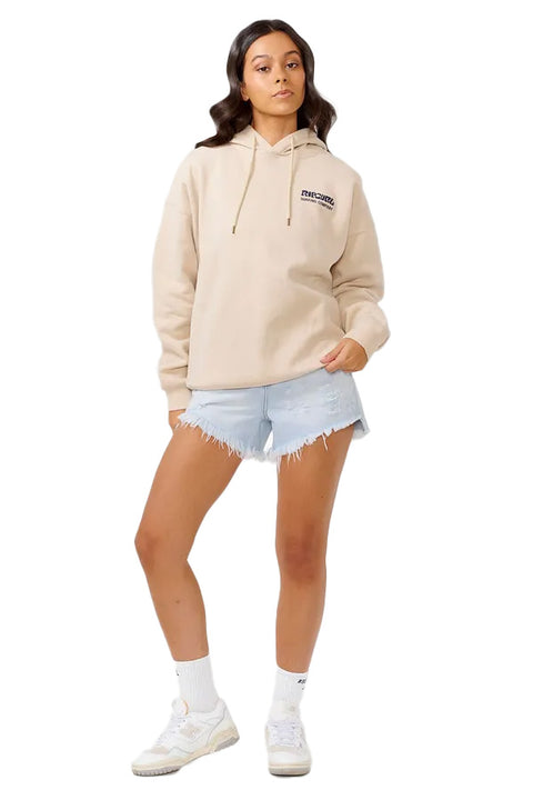 Rip Curl Surf Puff Heritage Hoody - Natural- Front