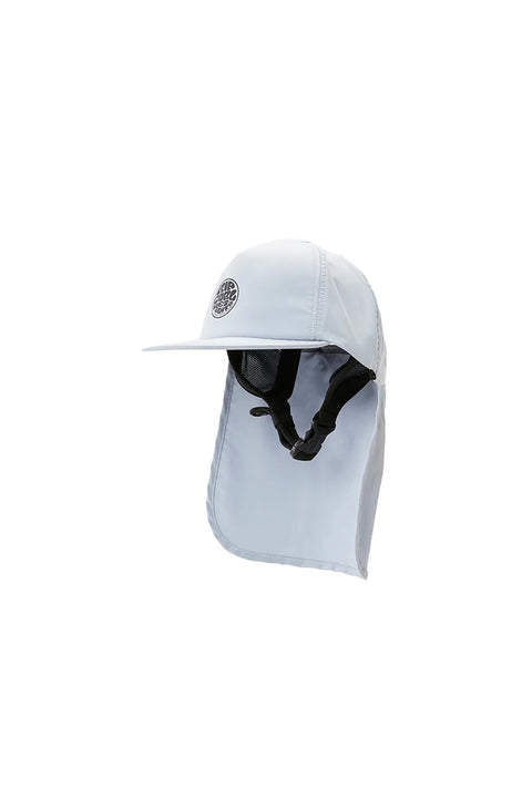 Rip Curl Surf Series Cap - Grey - With Neckguard deployed