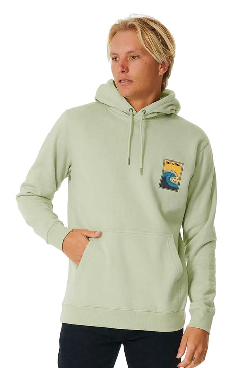 Rip Curl Saltwater Culture Hays And Fazed Hoodie - Sage