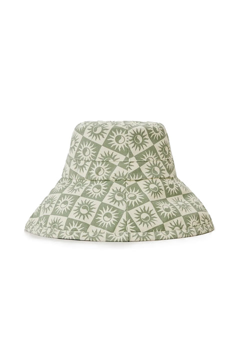 Rip Curl Tres Cool UPF Sun Hat - Light Green - Back