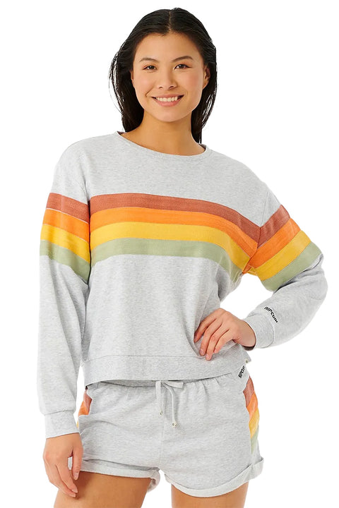 Rip Curl Trippin Short - Light Grey Heather - Full -3