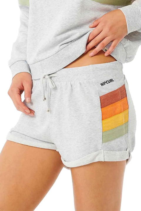 Rip Curl Trippin Short - Light Grey Heather - Side