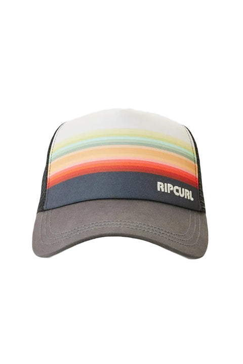 Rip Curl Trippin Trucker Hat - Grey - Front