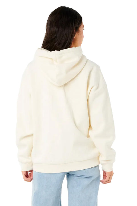 Rip Curl Varsity Hoodie - Bone- Back