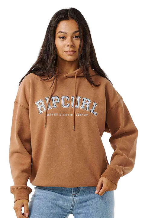 Rip Curl Varsity Hoodie - Brown