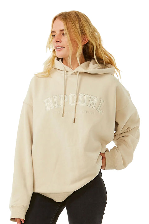 Rip Curl Varsity Hoodie - Natural