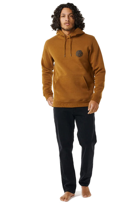 Rip Curl Wetsuit Icon Hoodie - Gold- Full model view