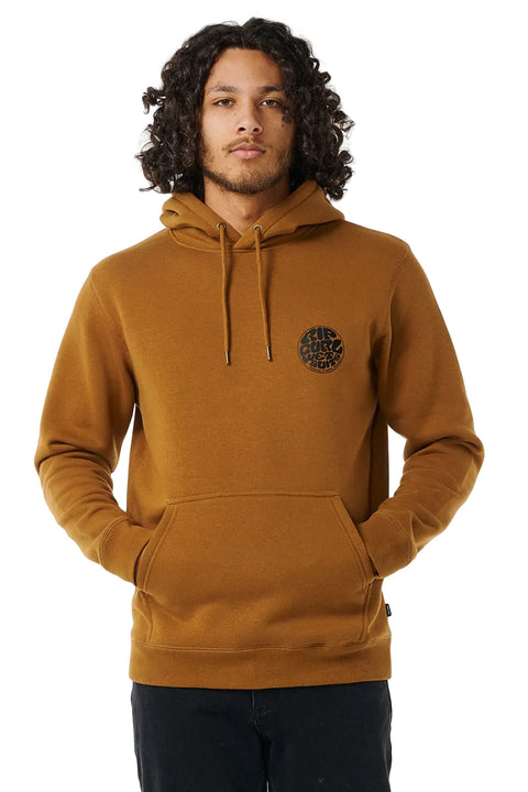 Rip Curl Wetsuit Icon Hoodie - Gold- Front close up