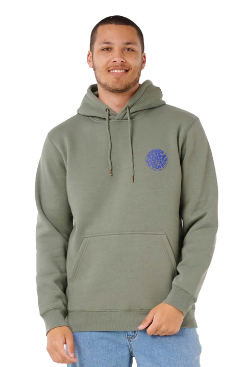 Rip Curl Wetsuit Icon Hoodie - Cactus Green- Front