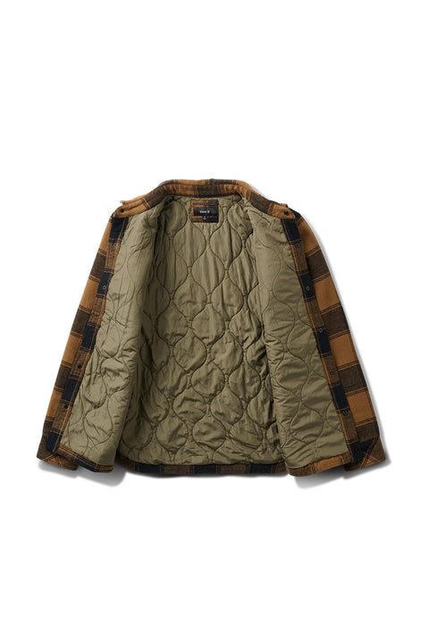 Roark Revival Backwoods Overshirt - Otter - Interior