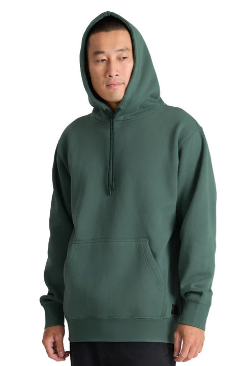 Roark Revival Bolo Fleece - Slate Green - Hood Up