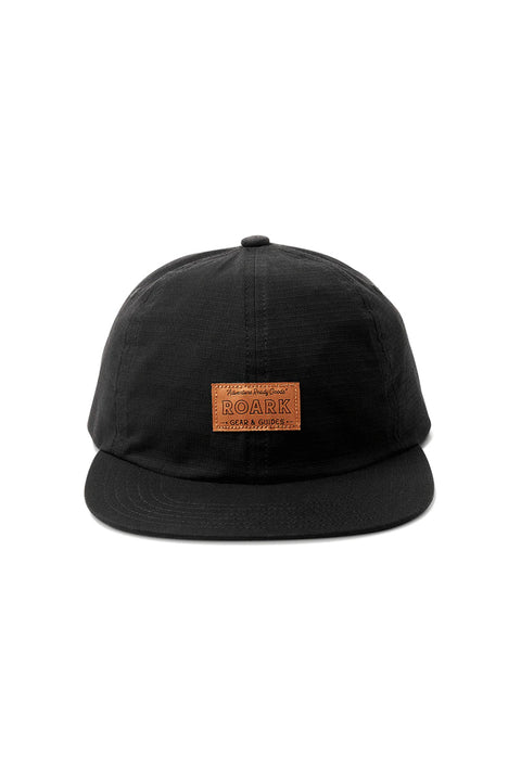 Roark Revival Campover Strapback Hat - Black
