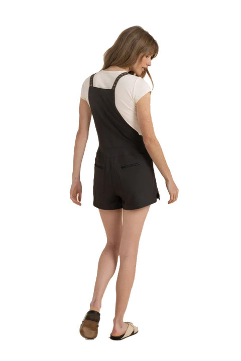 Roark Canyon Hybrid Romper - Nero- Back view