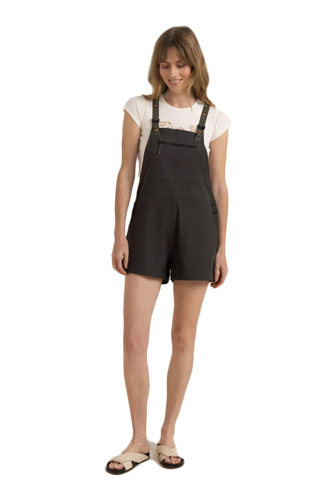 Roark Canyon Hybrid Romper - Nero- Front view