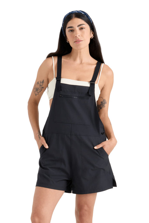 Roark Canyon Romper - Black- Front