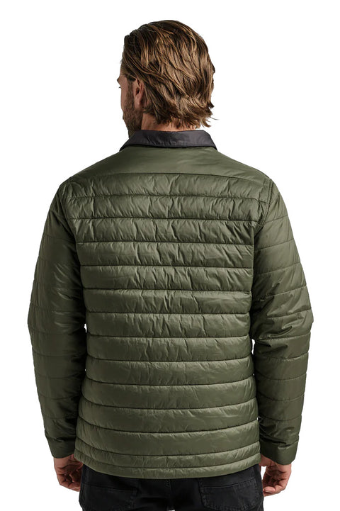 Roark Chopper Jacket - Dark Military - Back