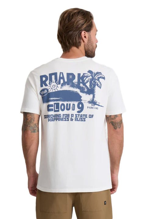 Roark Cloud 9 Tee - Off White- Back