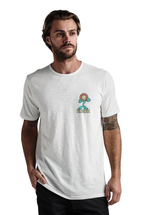 Roark Destroy Enjoy Premium Tee - Off White