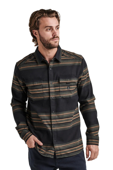 Roark Diablo L/S Flannel - Black / Military