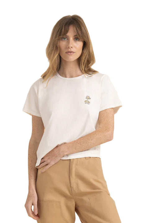 Roark Enjoy Everyday Premium Tee - Coconut
